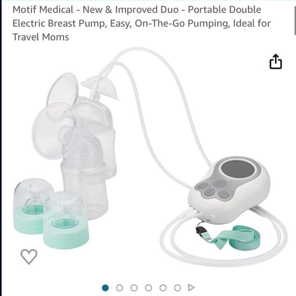 Motif electric breastpump